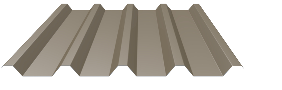 Trapezprofil Wand