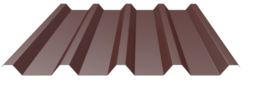 Trapezprofil Wand