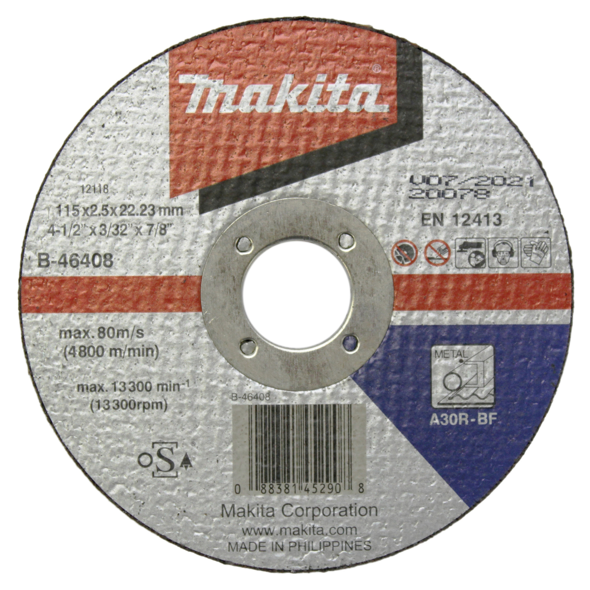 Trennscheibe 115x2,5mm Stahl