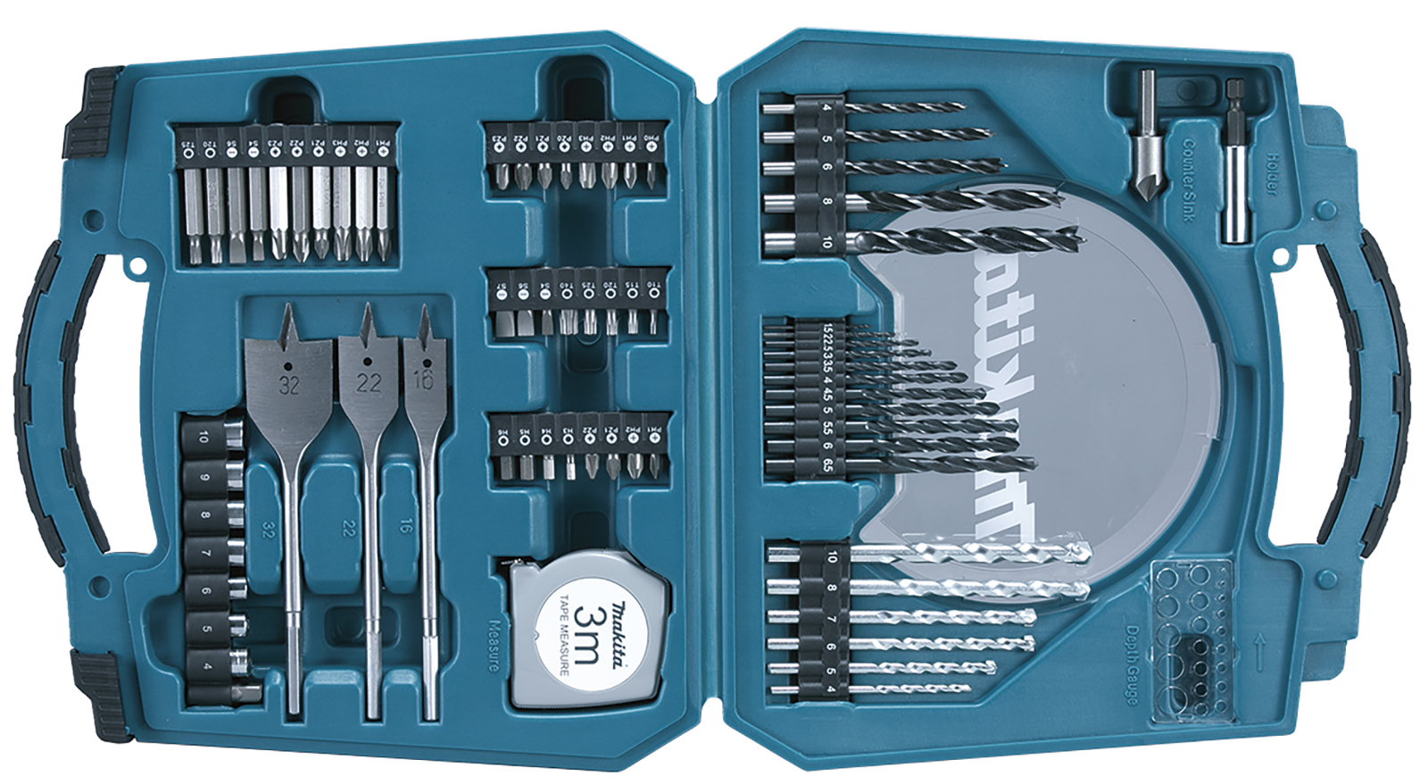 Bohrer-Bit-Set 71tlg