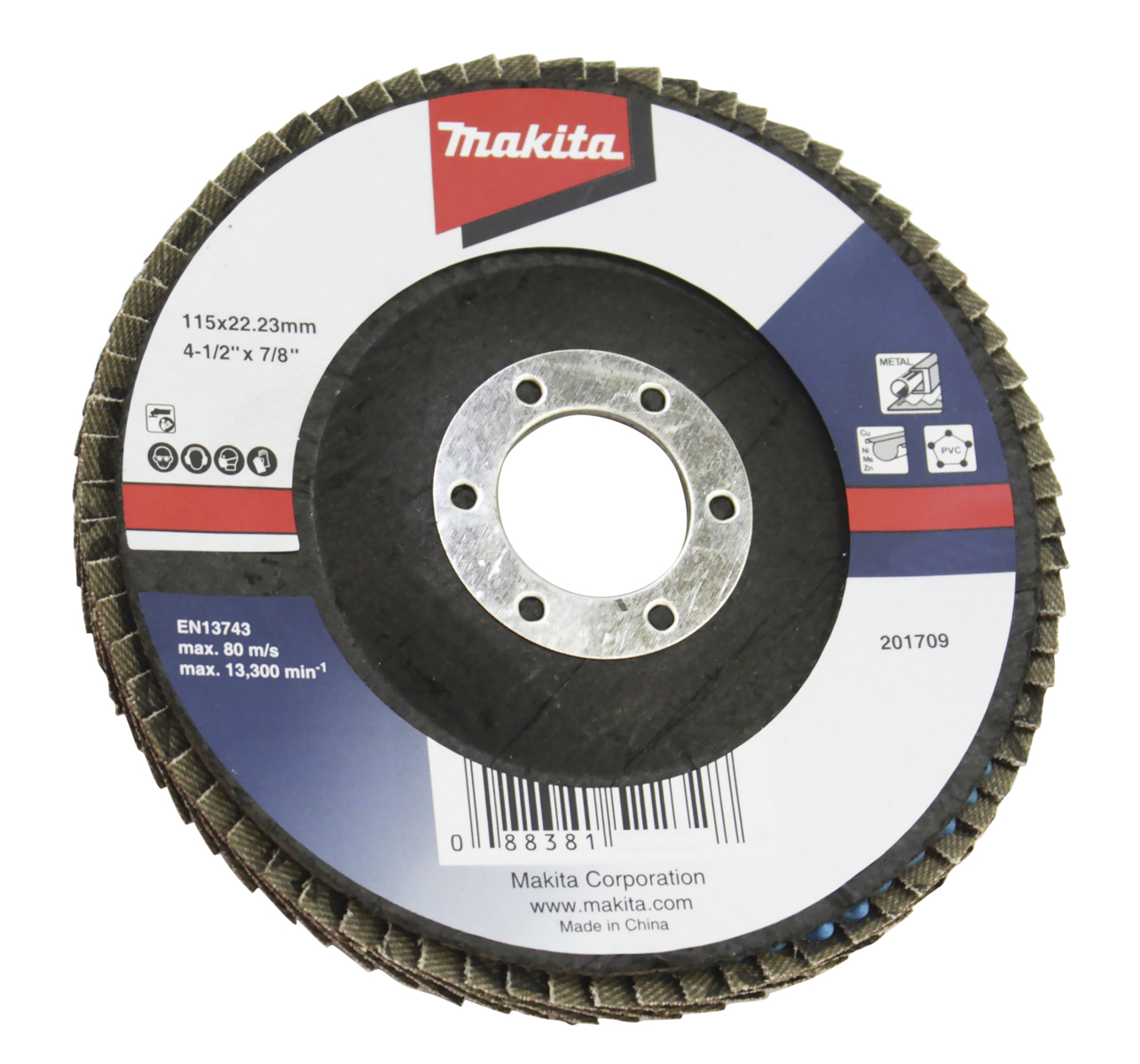 Fächerschleifsch. 115mm A120