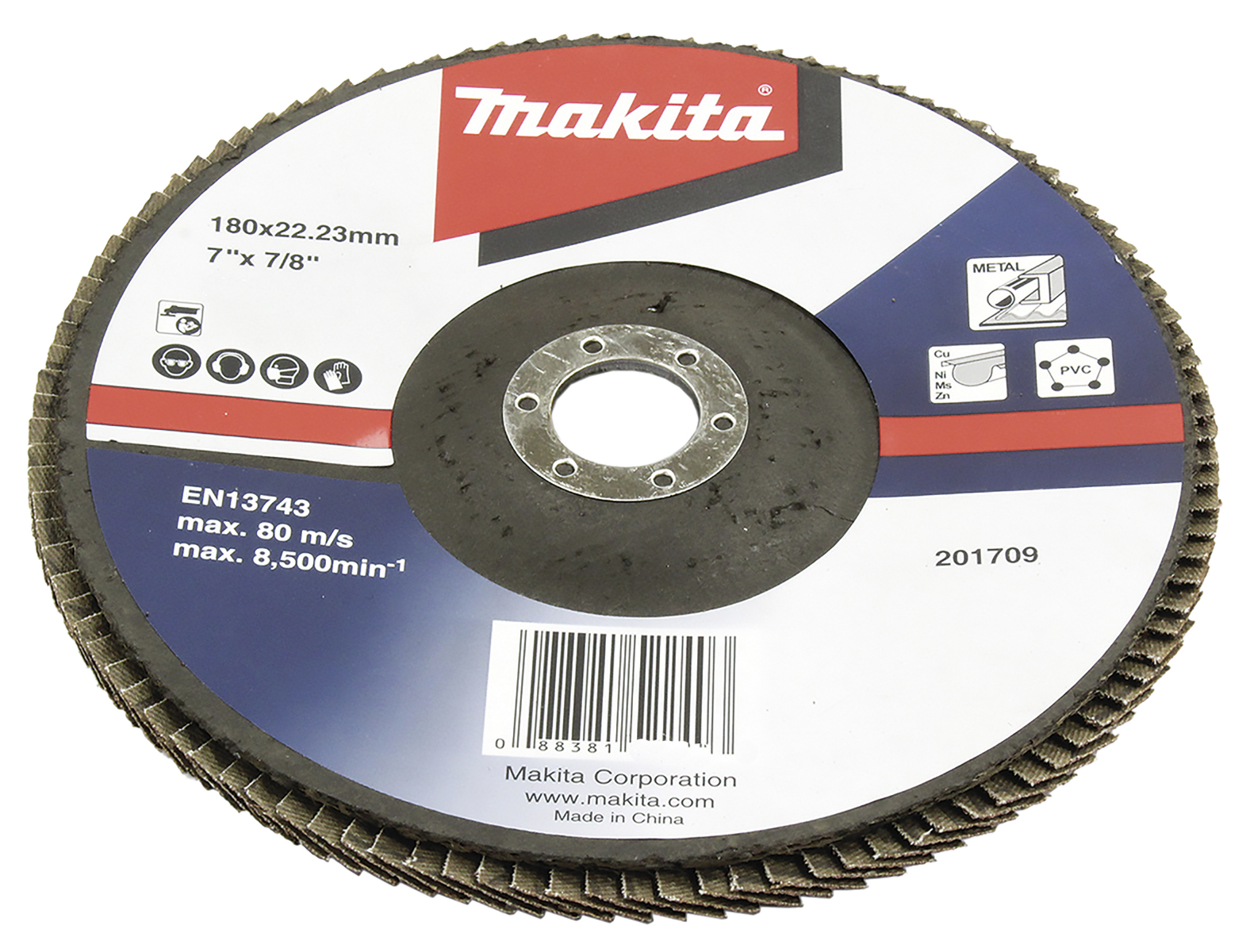 Fächerschleifsch. 180mm A40