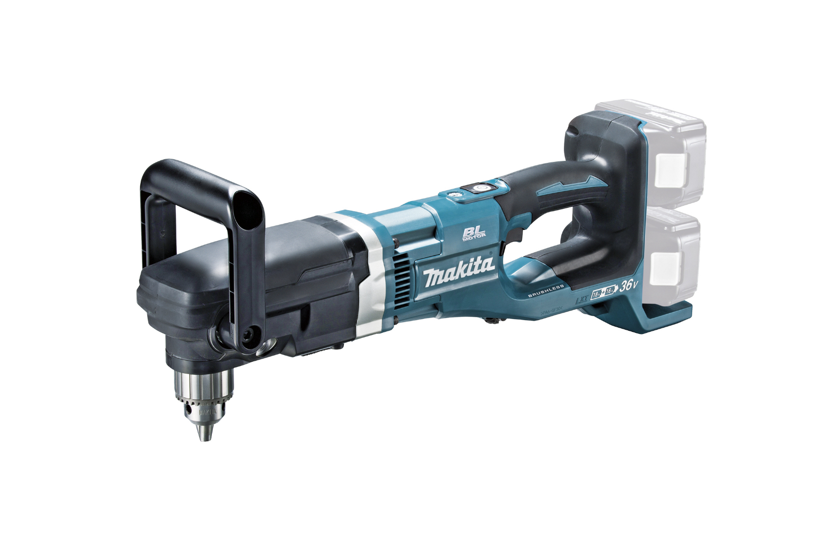 Akku-Winkelbohrmaschine 2x18V