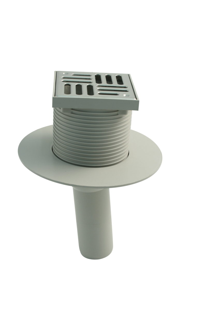 Balkonablauf senkrecht