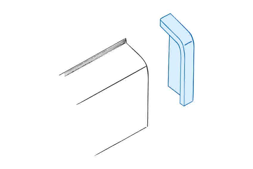 Sockelleiste Enddeckel