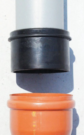 PE-Standrohr-Übergang