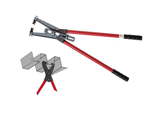 Trapezblech-Lochzange