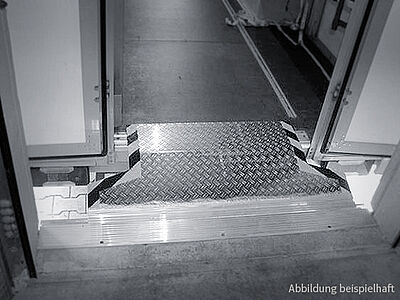 Stationäres Ladeblech