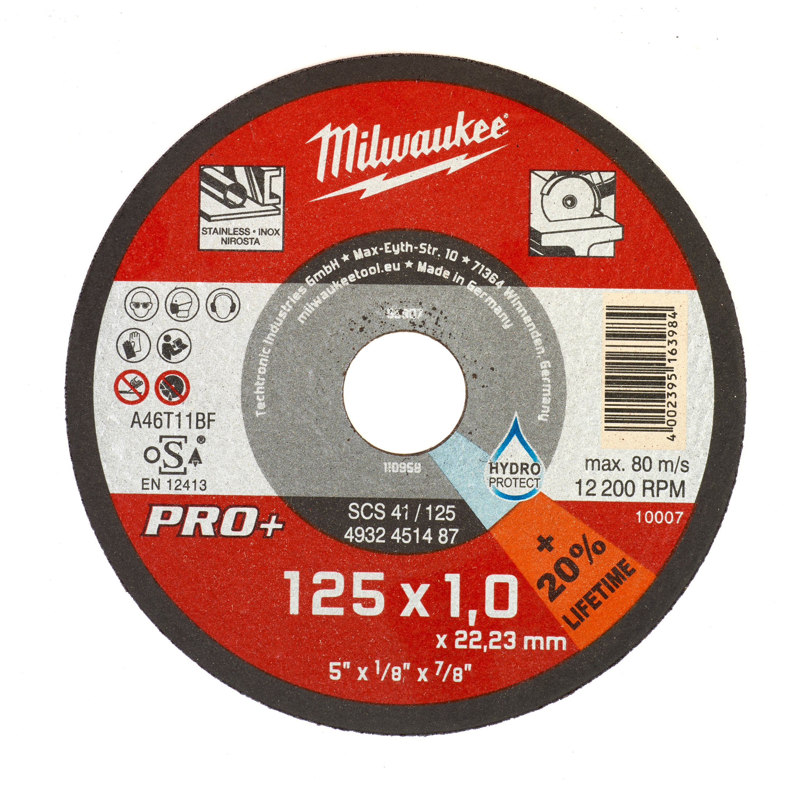 Metalltrennscheibe PRO+ INOX