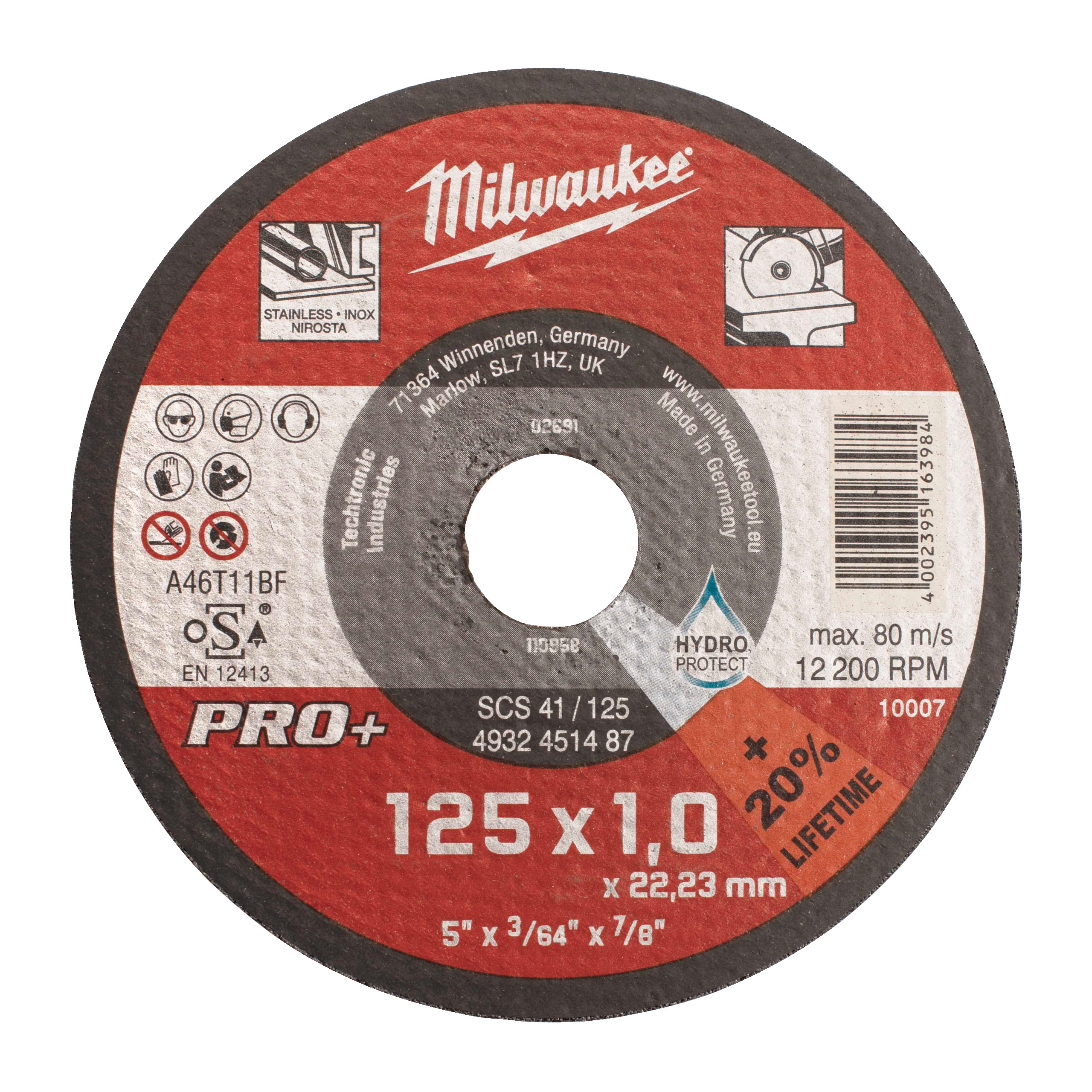 Metalltrennscheibe PRO+ INOX