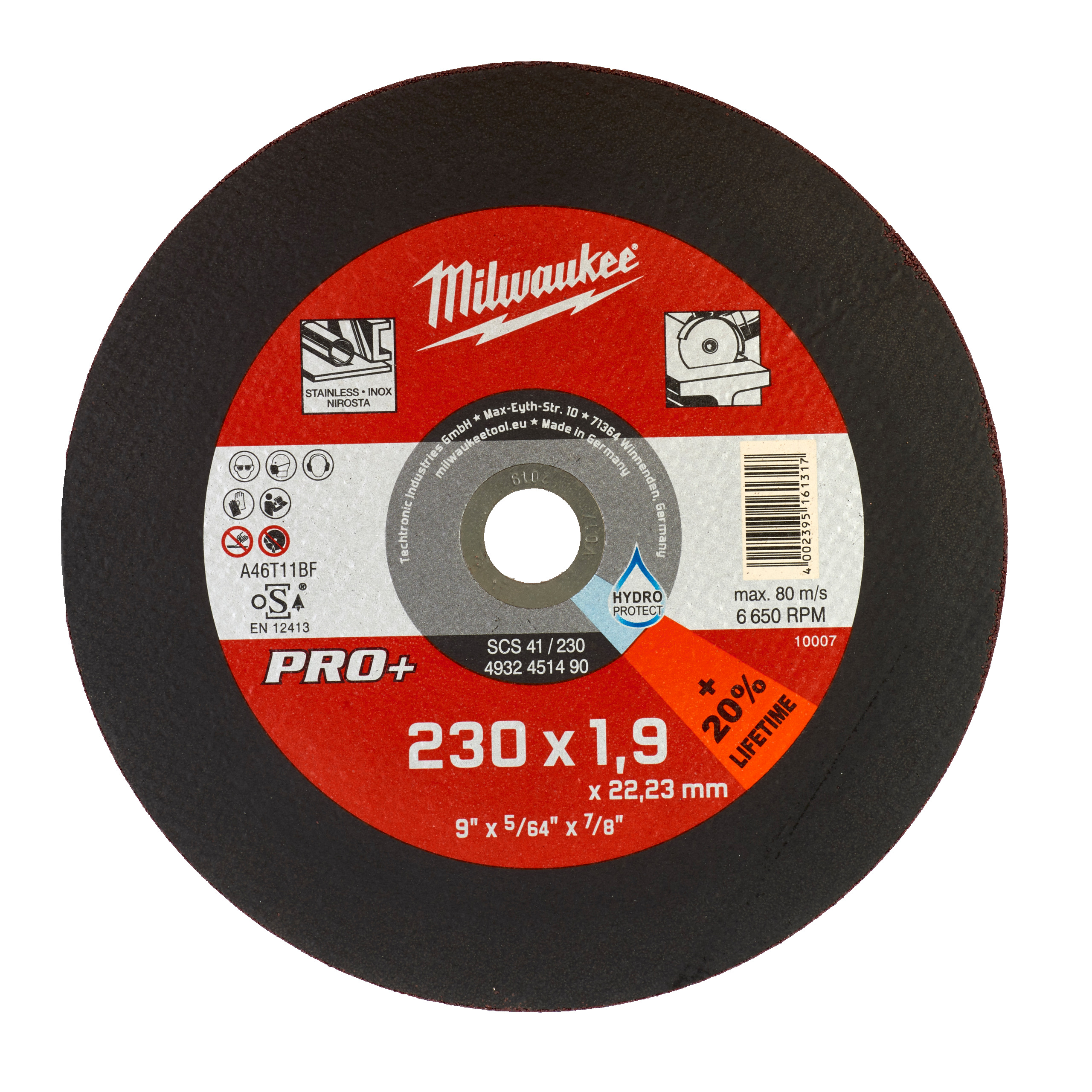 Metalltrennscheibe PRO+ INOX