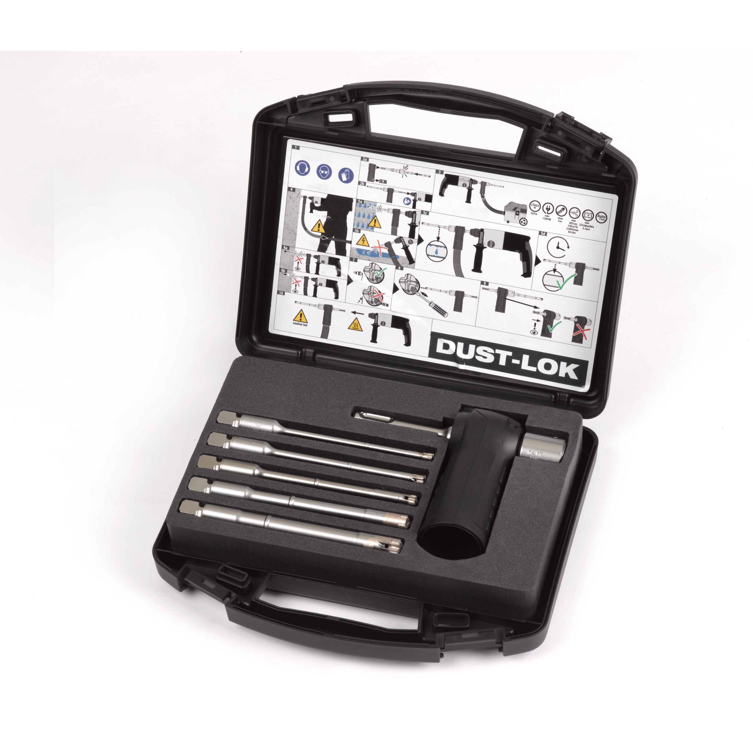 Absaugbohrer Dust-Lok Set