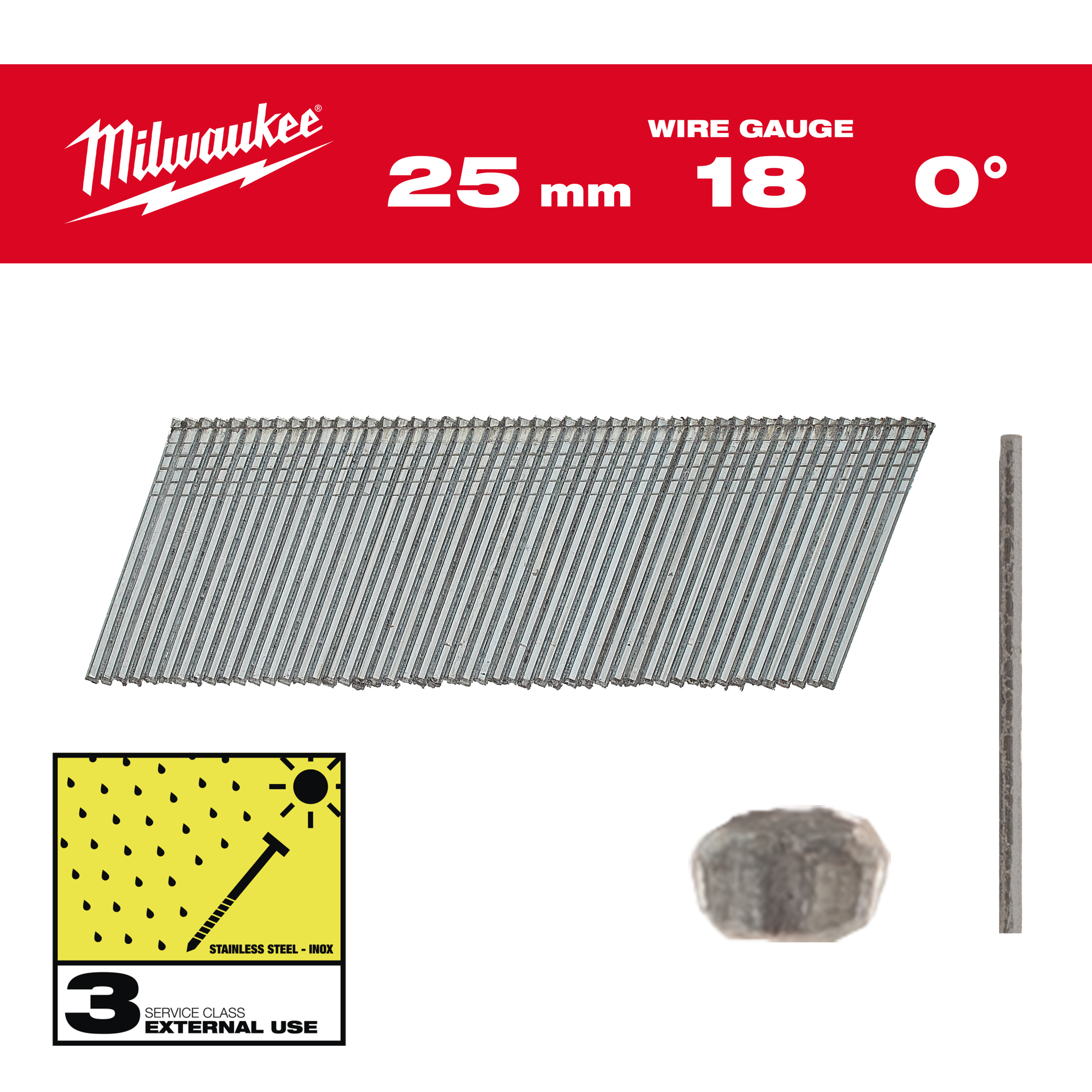 Stauchkopfnägel 0°