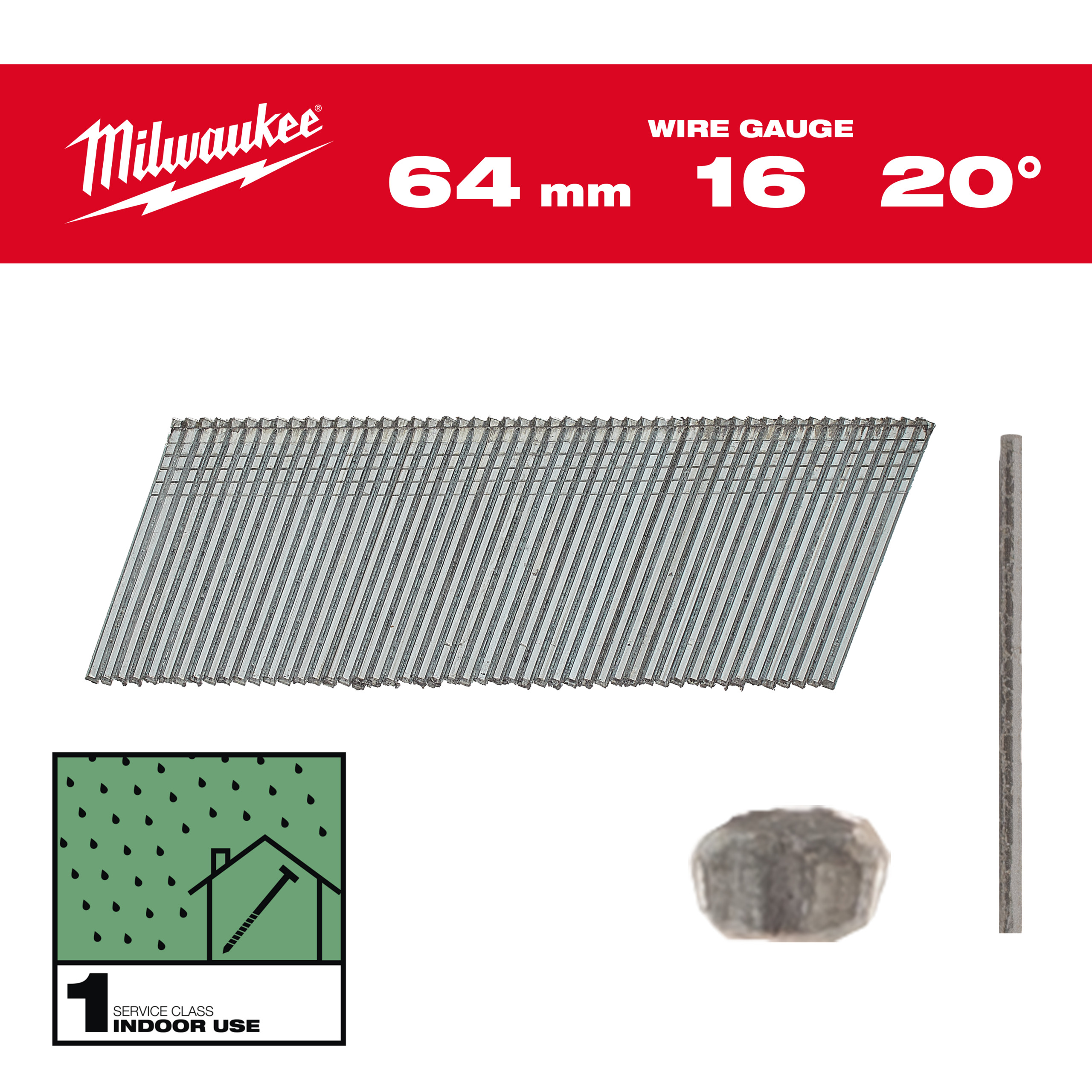 Stauchkopfnägel 20°