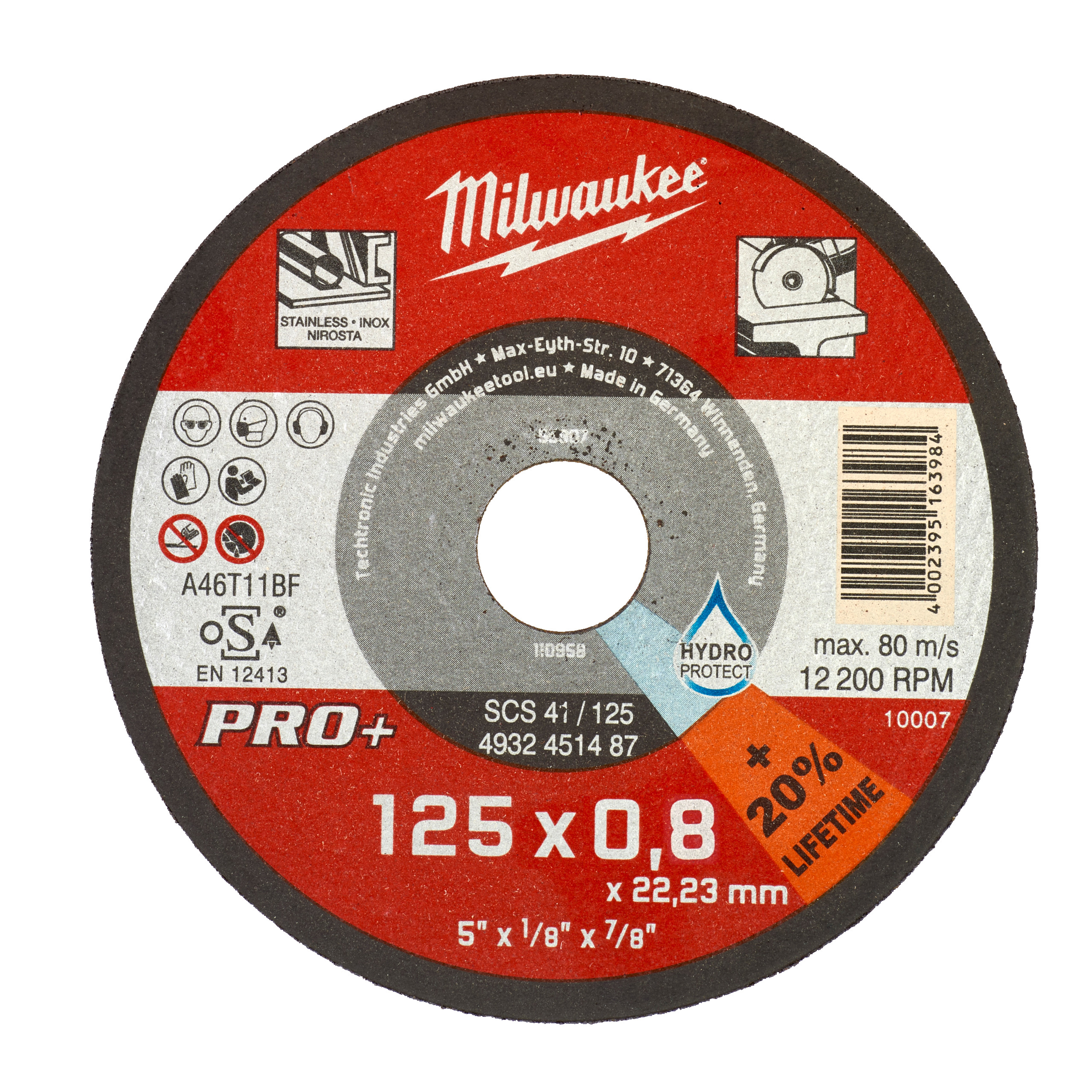 Metalltrennscheibe PRO+ INOX