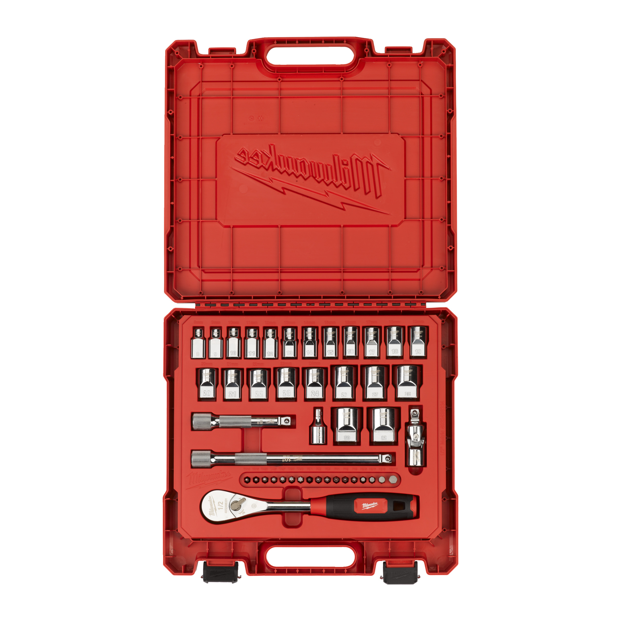Ratschen- & Nuss-Set 1/2''
