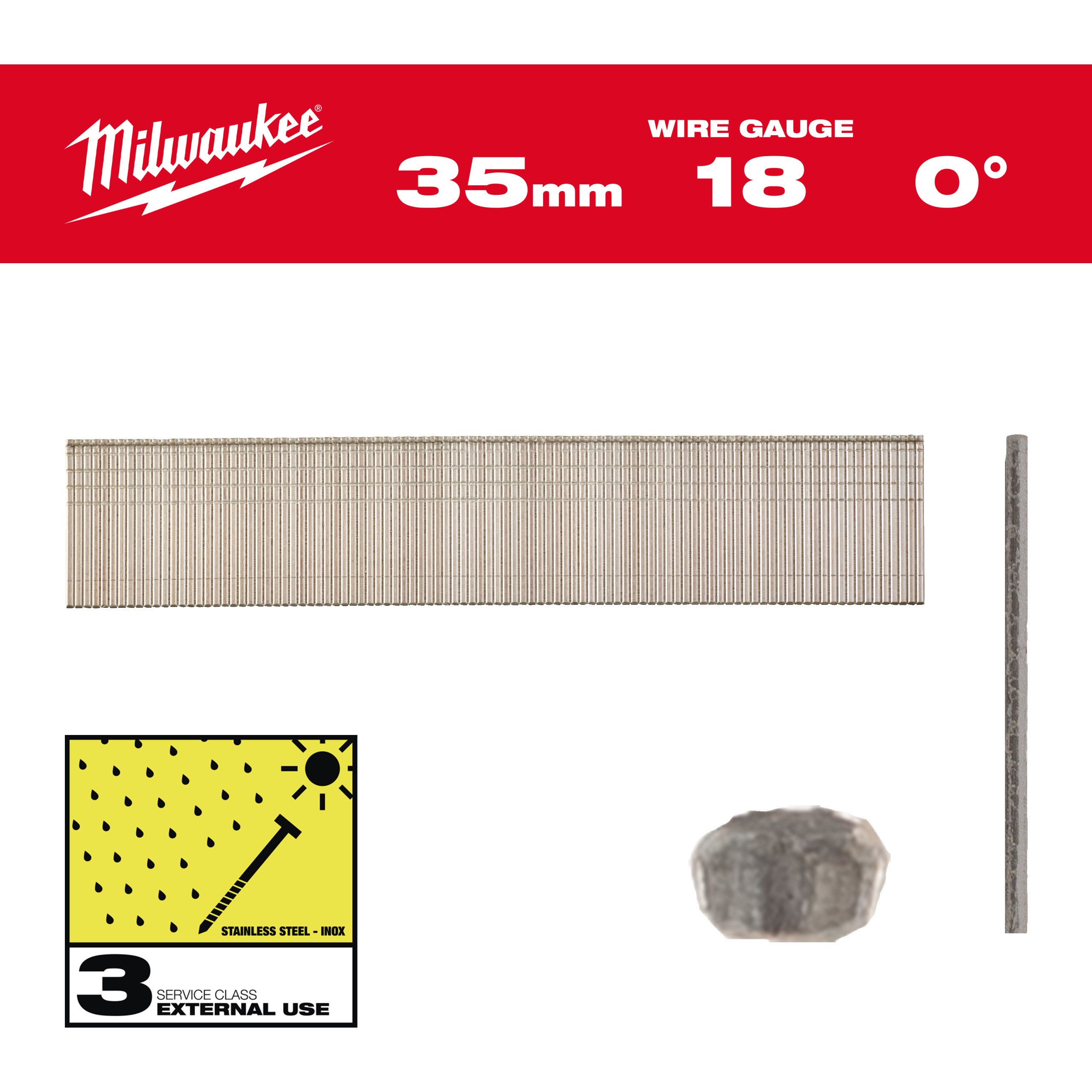 Stauchkopfnägel 0°