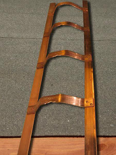 Kupfer-Dachleiter