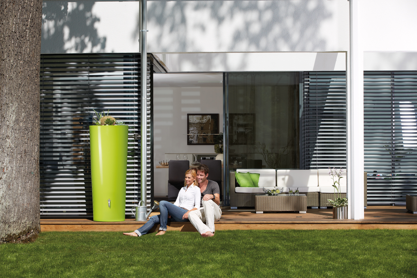 Regenspeicher COLOR 2-in-1