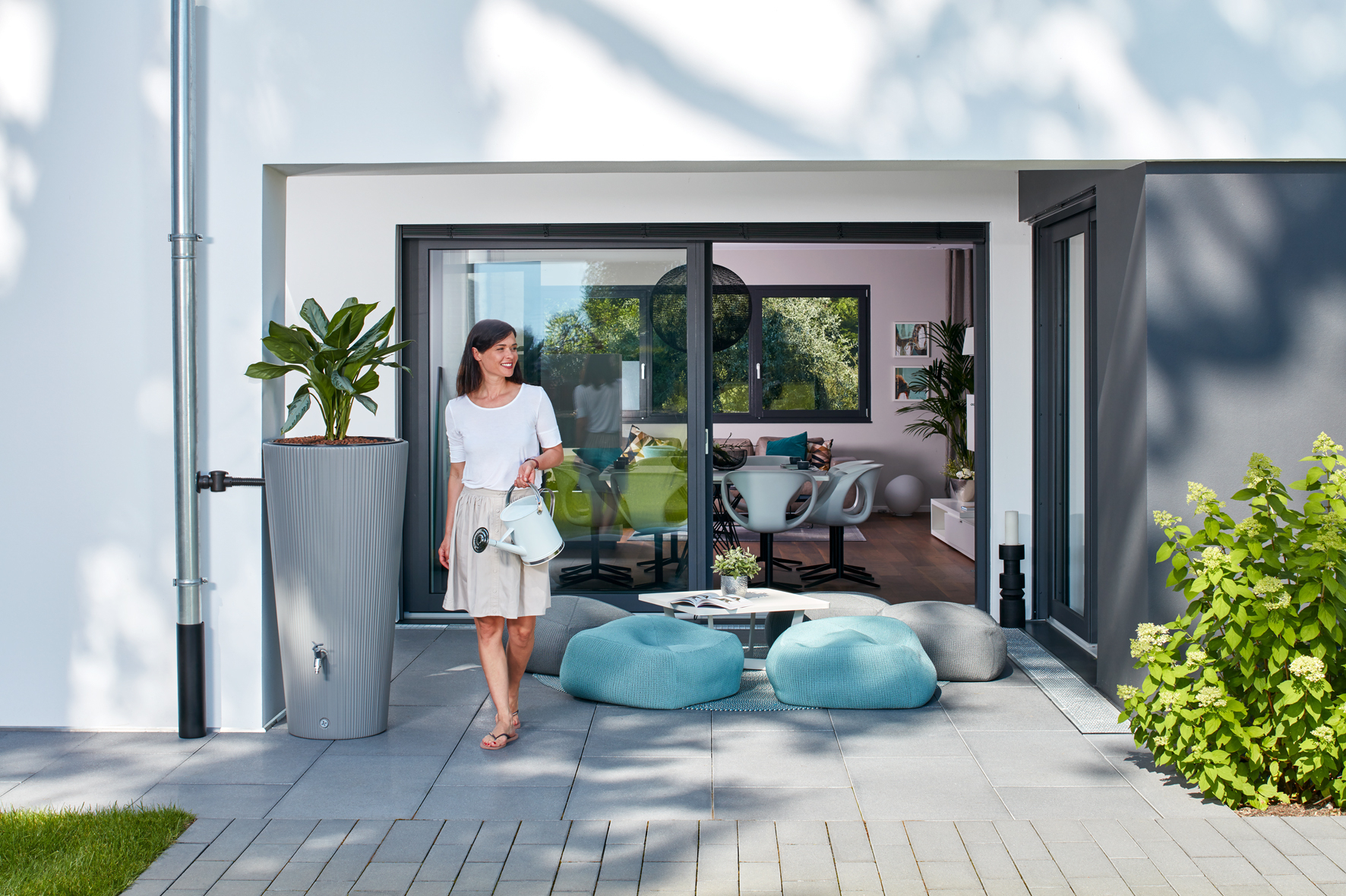 Regenspeicher LINUS 2-in-1