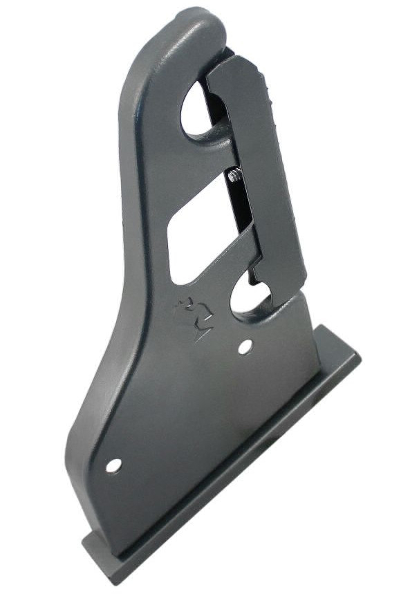 Rundholzhalter auf Dachplatte