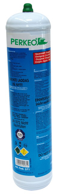 Mischgas-Einwegflasche