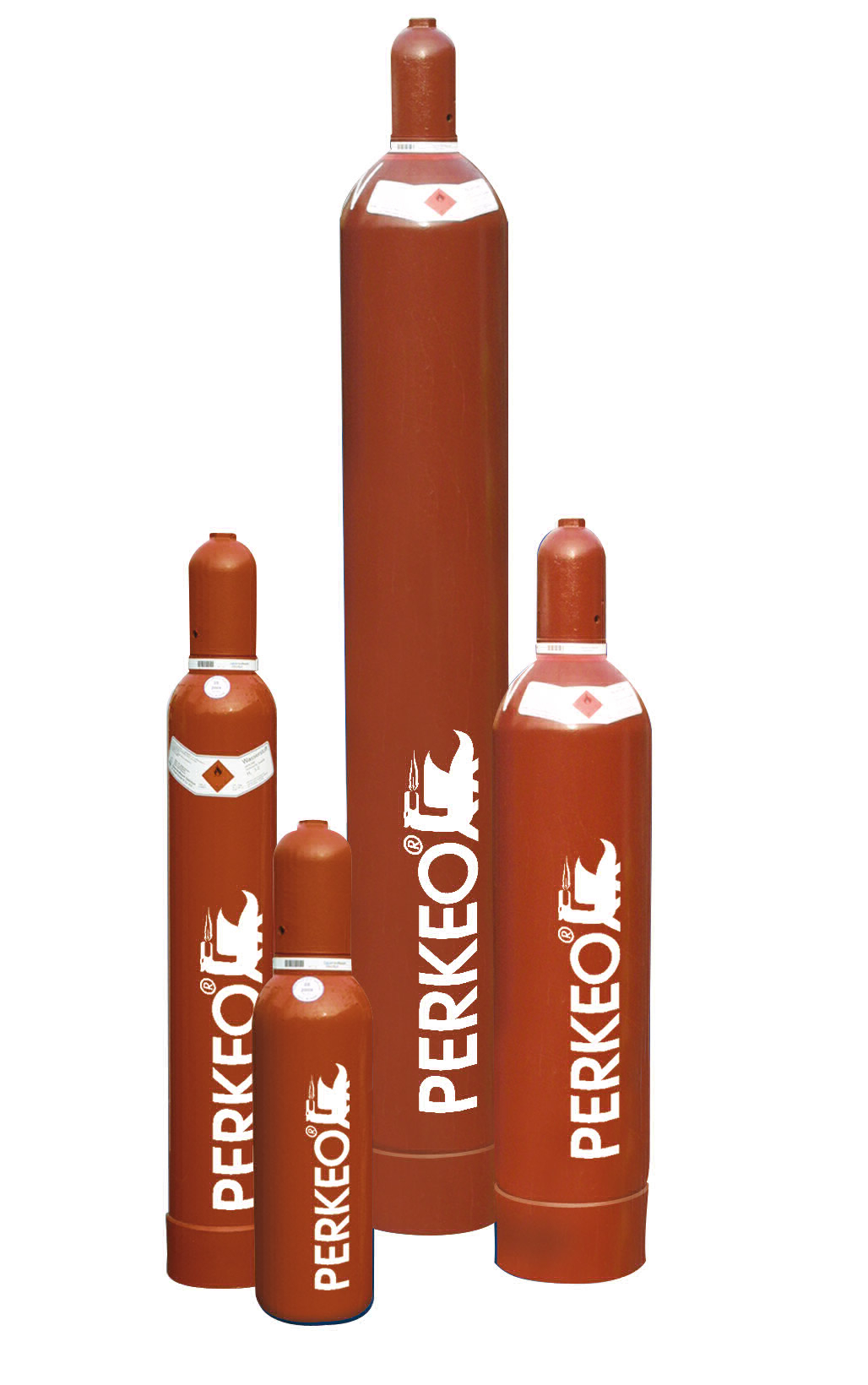 Acetylen-Stahlflasche