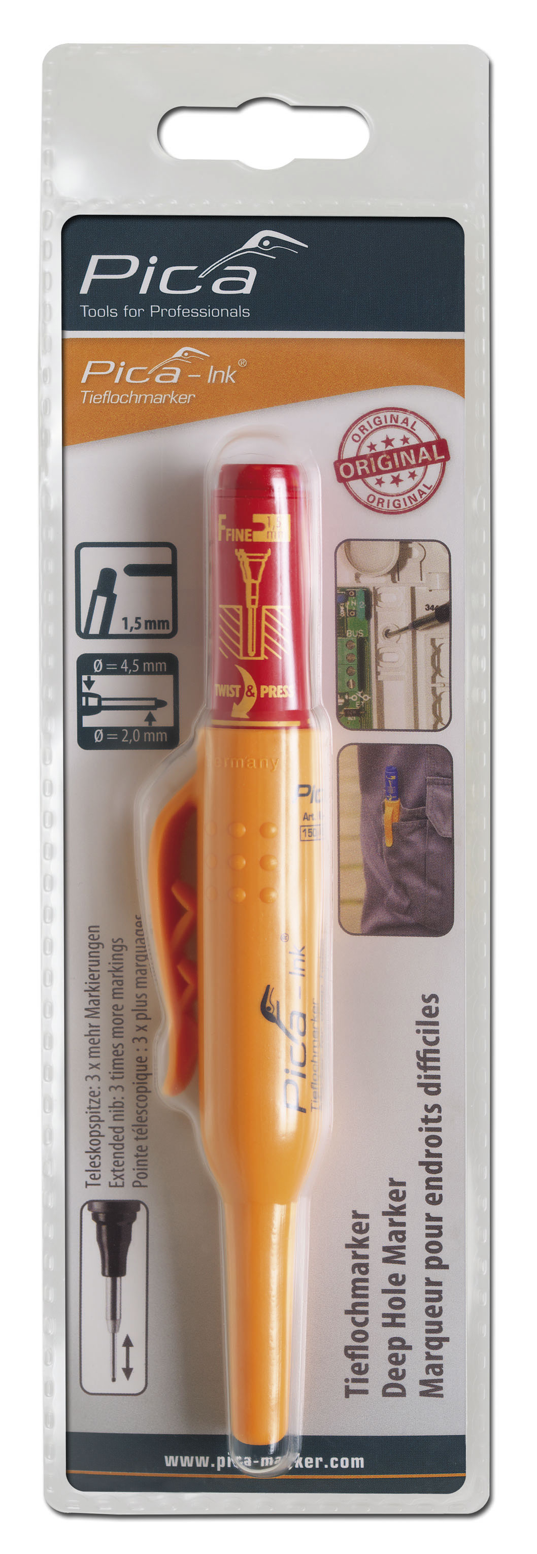 Pica Ink Tieflochmarker