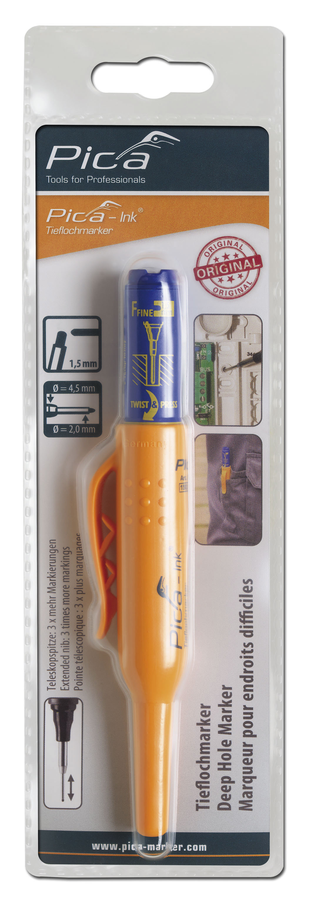 Pica Ink Tieflochmarker