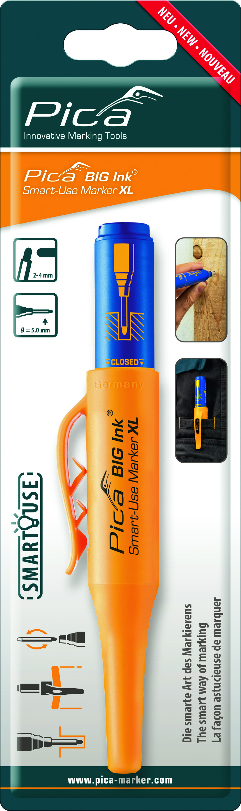 Pica BIG Ink Smart-Use Marker XL