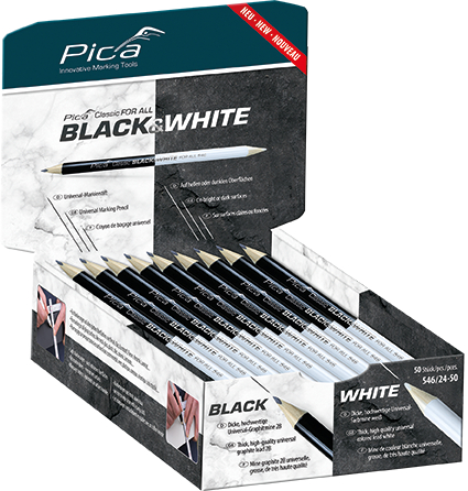Pica Markierstift Black & White
