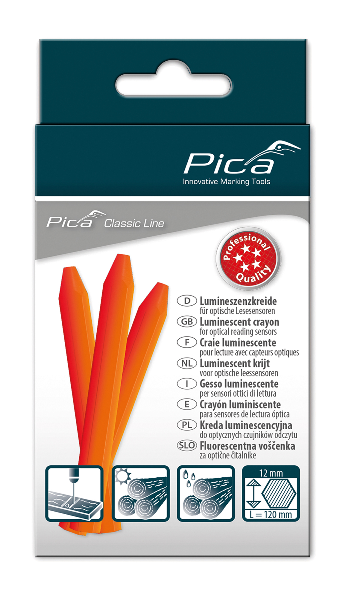 Pica Lumineszenzkreide PRO