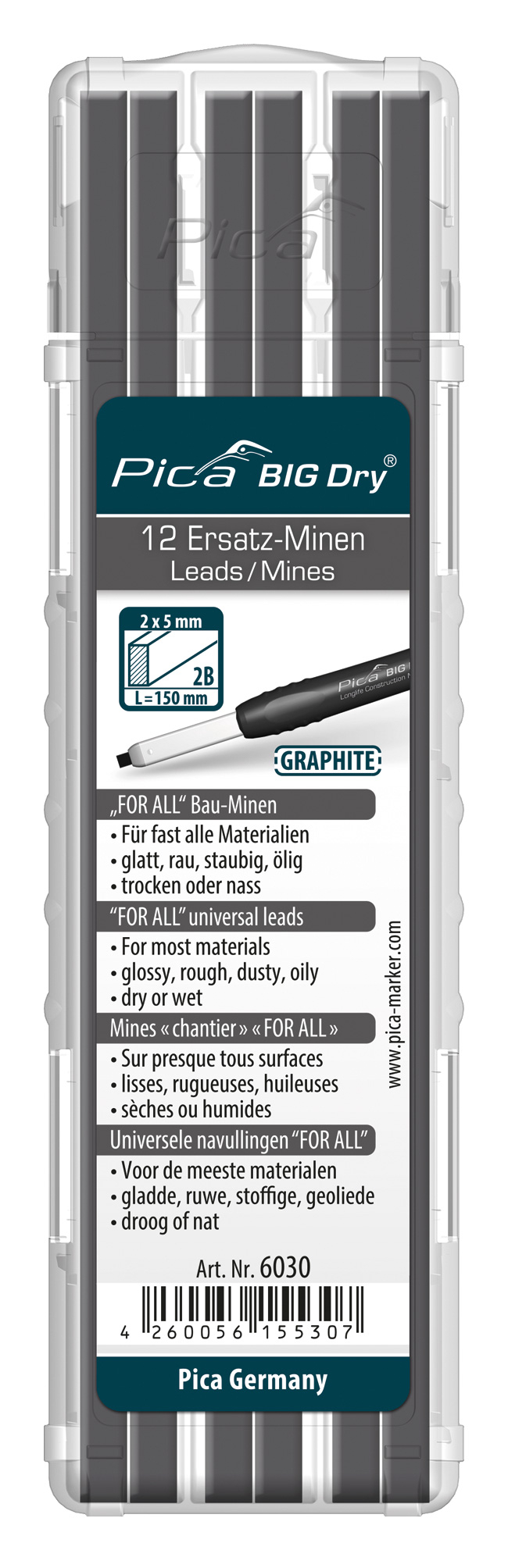 Pica Big Dry Ersatzminen-Set