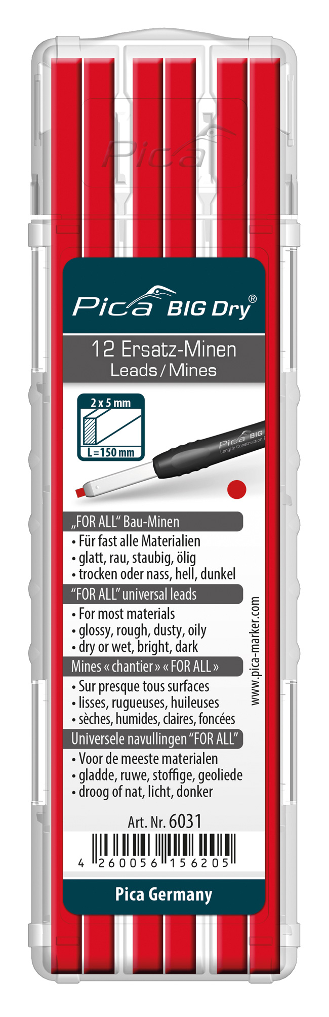 Pica Big Dry Ersatzminen-Set