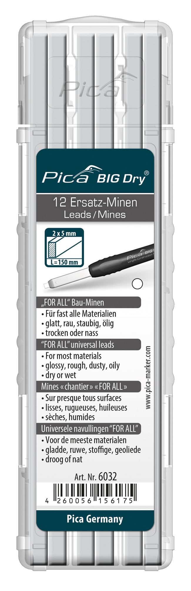 Pica Big Dry Ersatzminen-Set