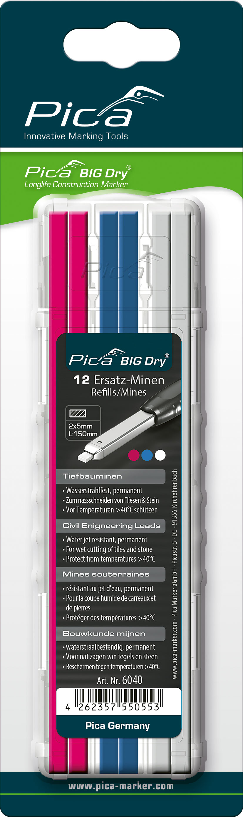 Pica Big Dry Minen-Set