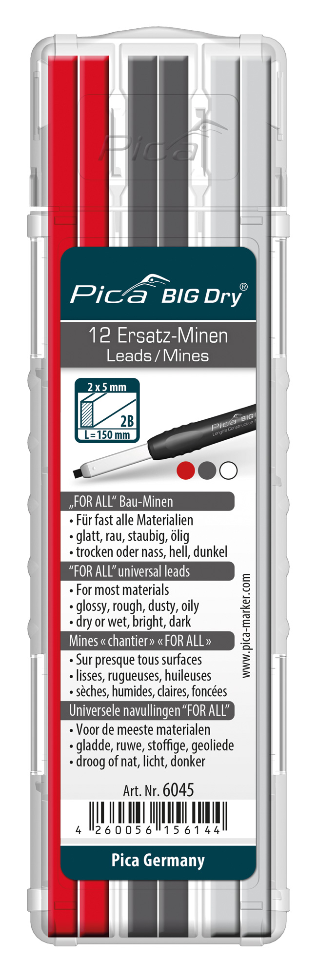 Pica Big Dry Ersatzminen-Set