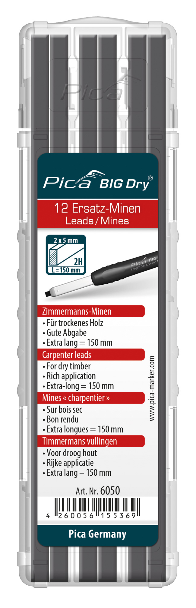 Pica Big Dry Ersatzminen-Set