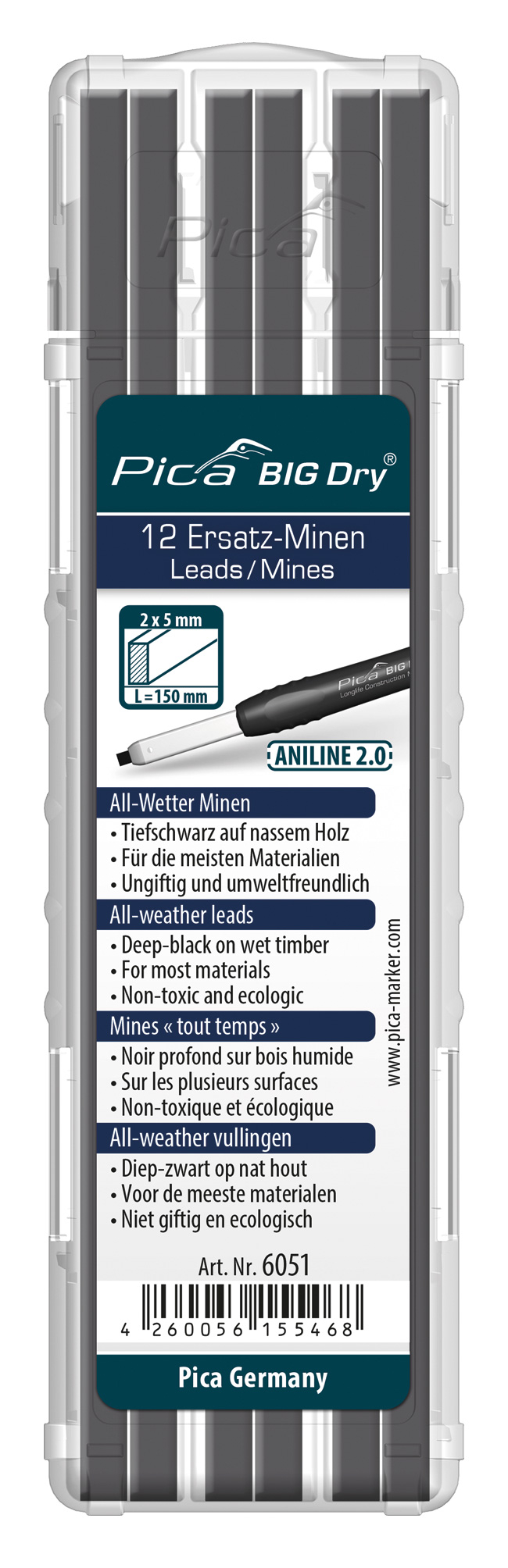 Pica Big Dry Ersatzminen-Set