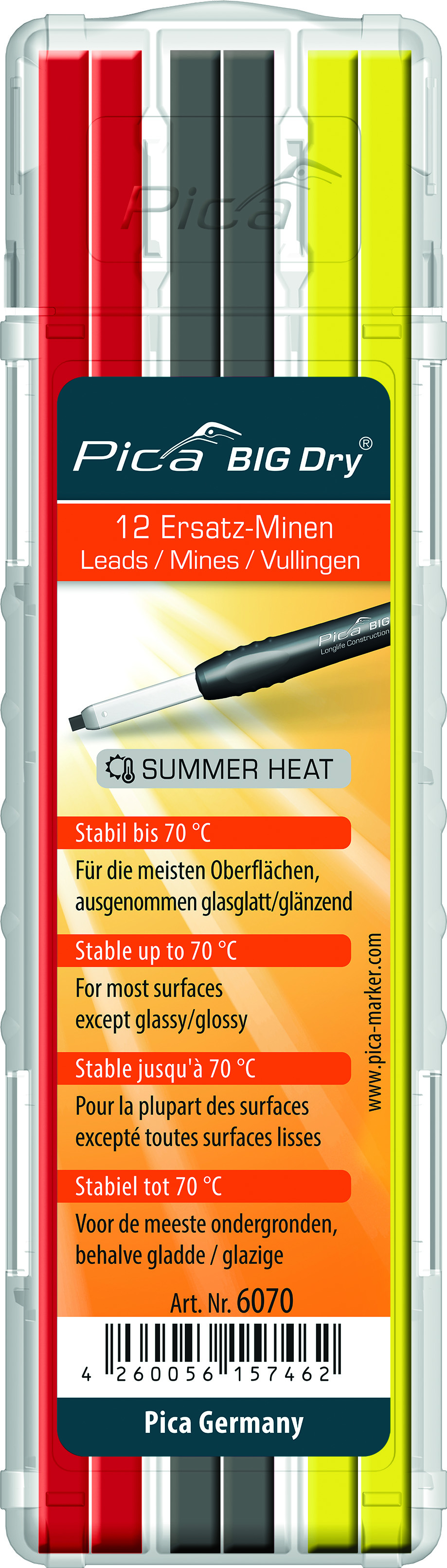 Pica Big Dry Ersatzminen-Set