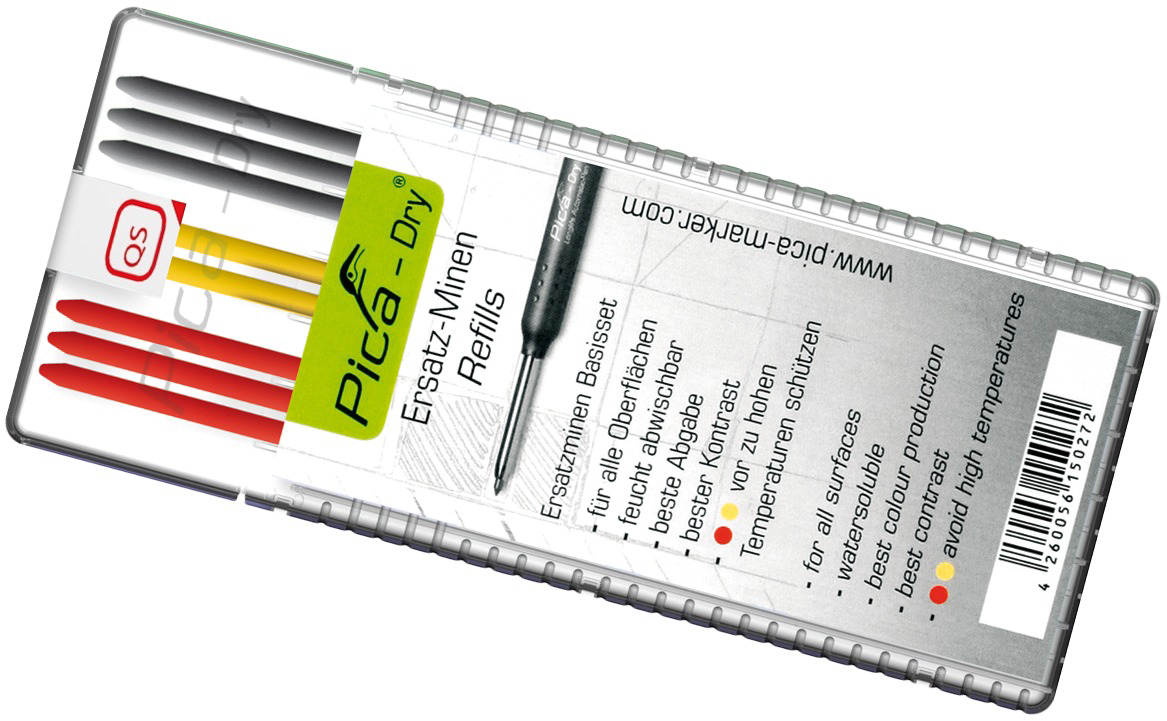 Tieflochmarker Ersatzminen-Set