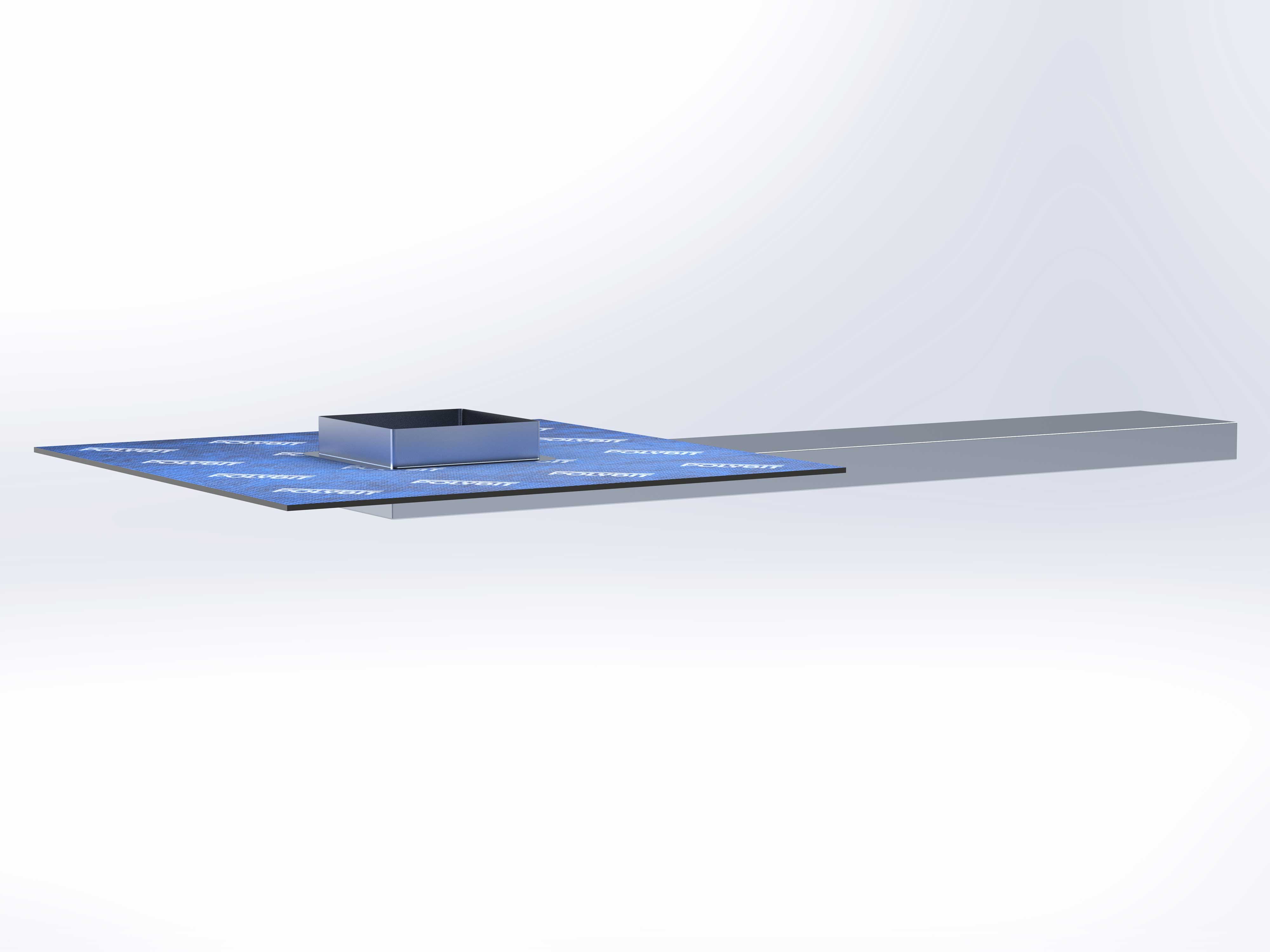 Attika-Quadrat-Notüberlauf