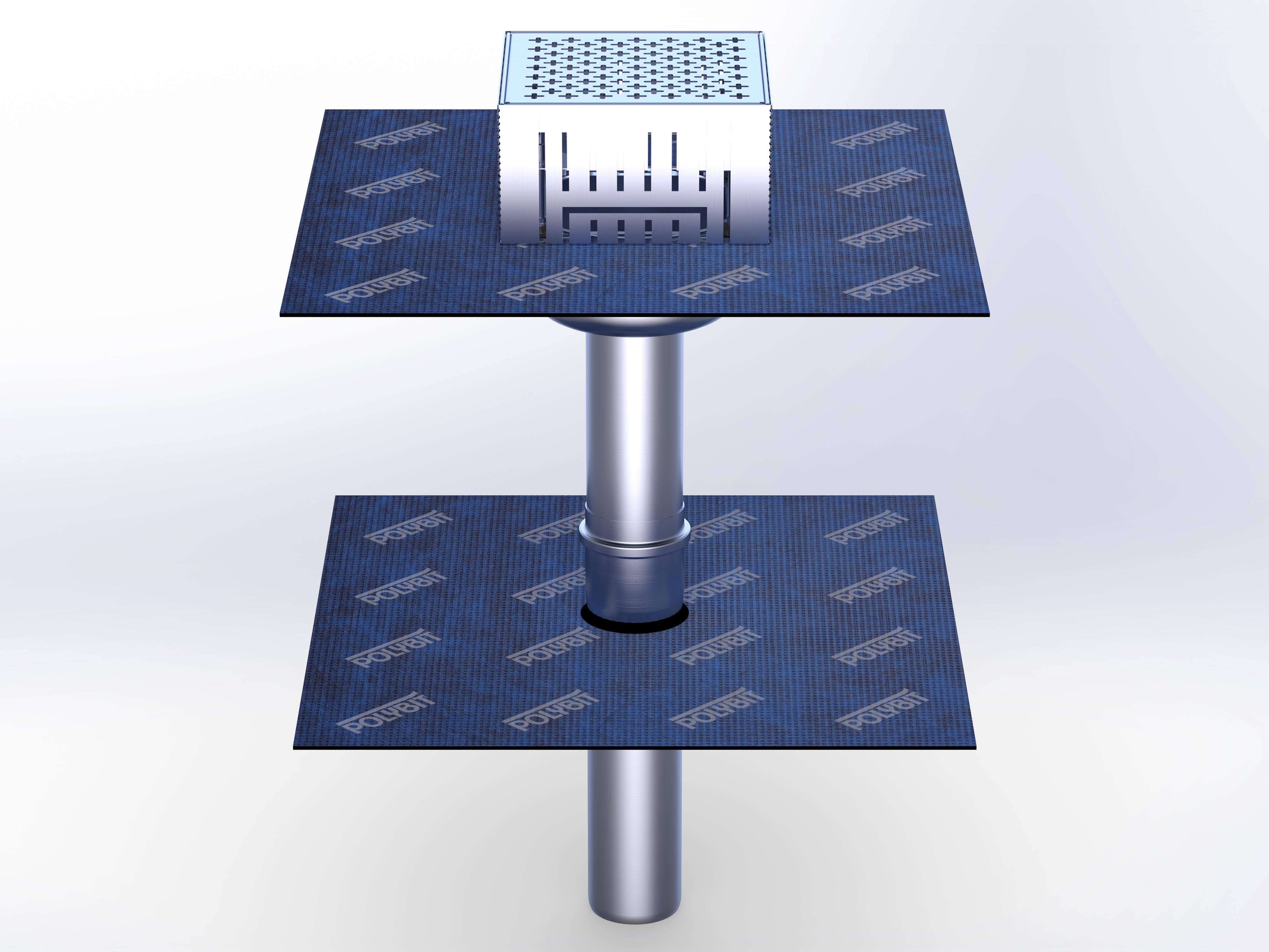 Balkon-Topf-Gully-System