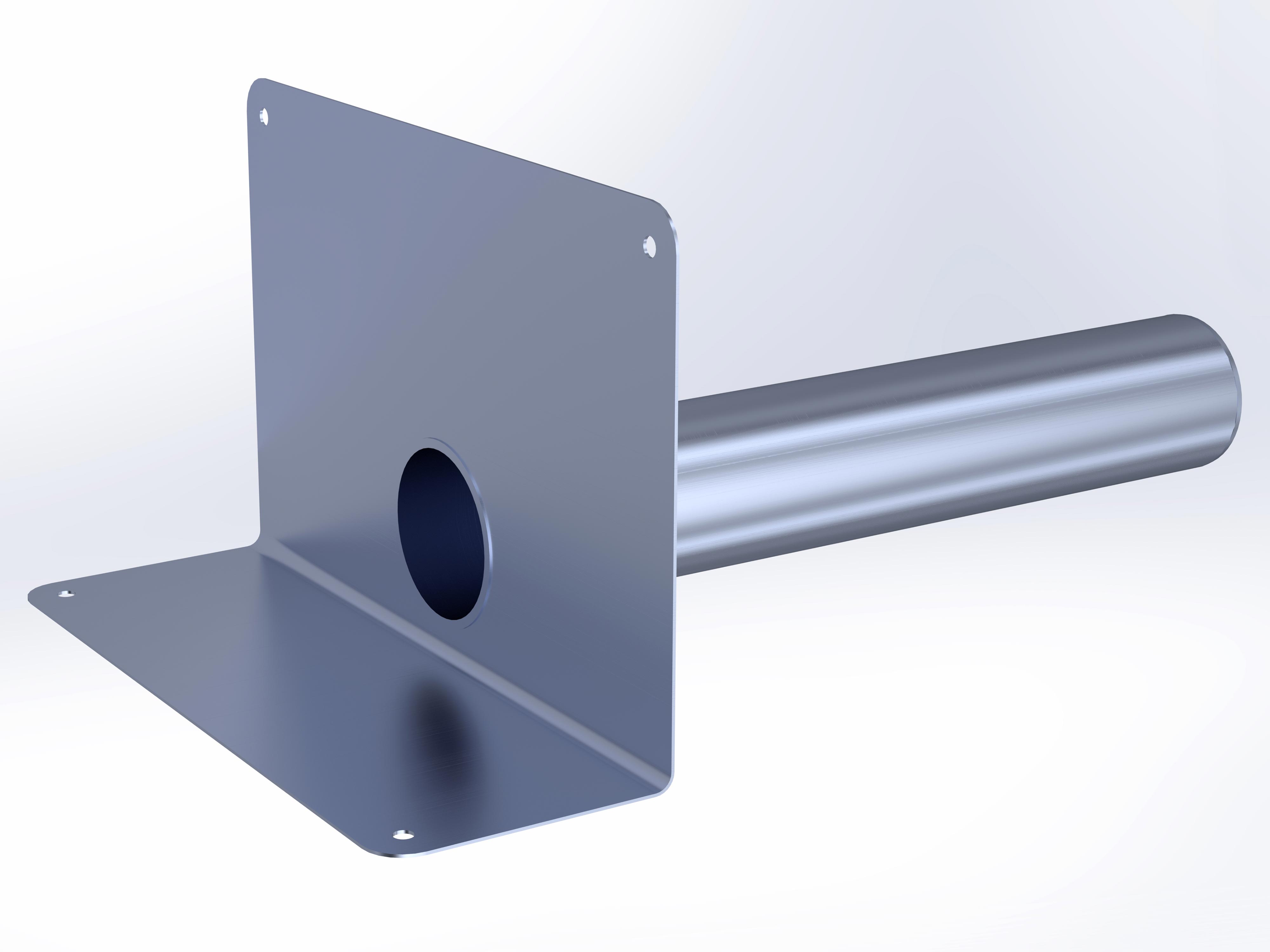 Brüstungs-Durchführung