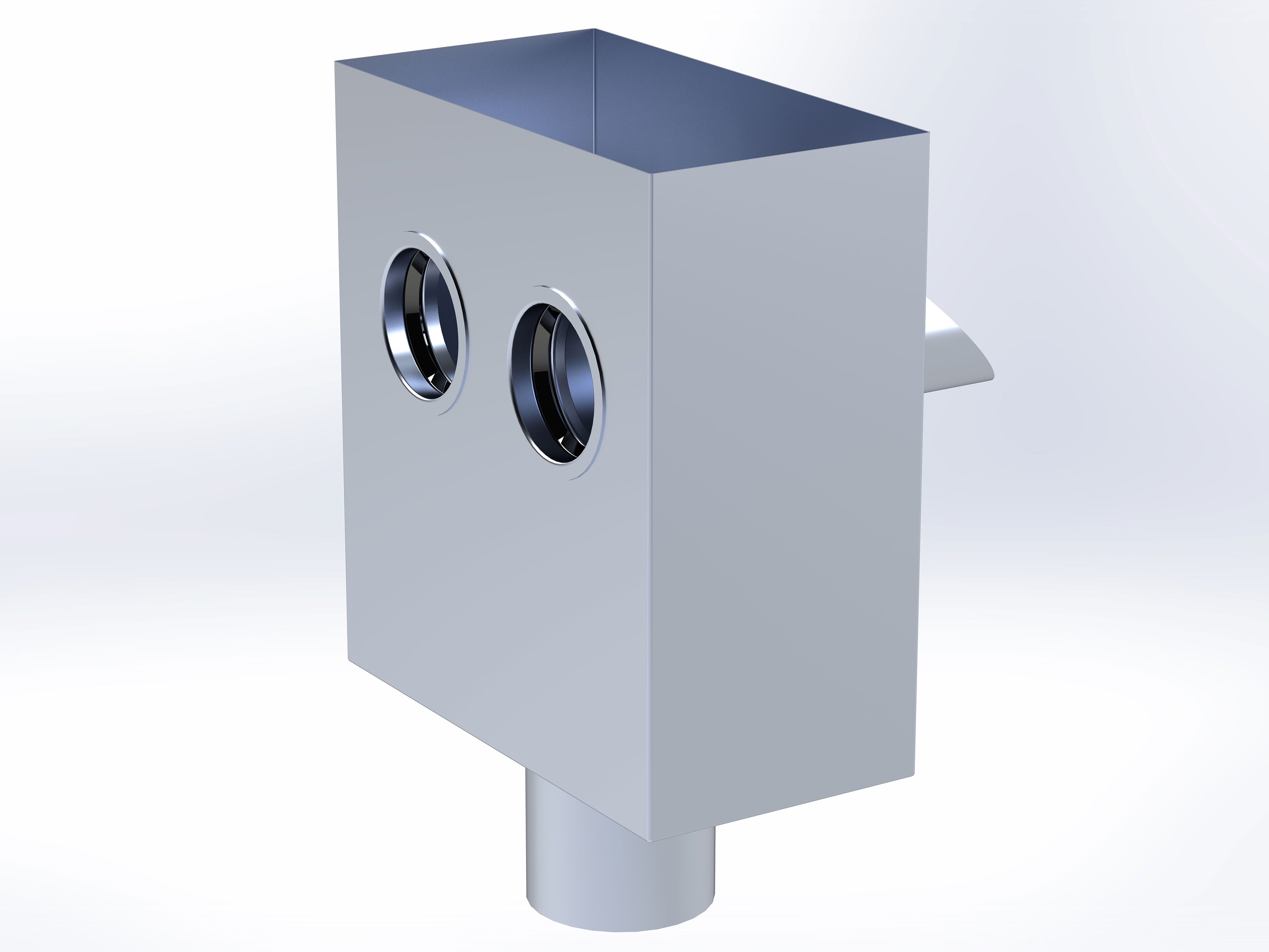 Doppel-Wasserfangkasten