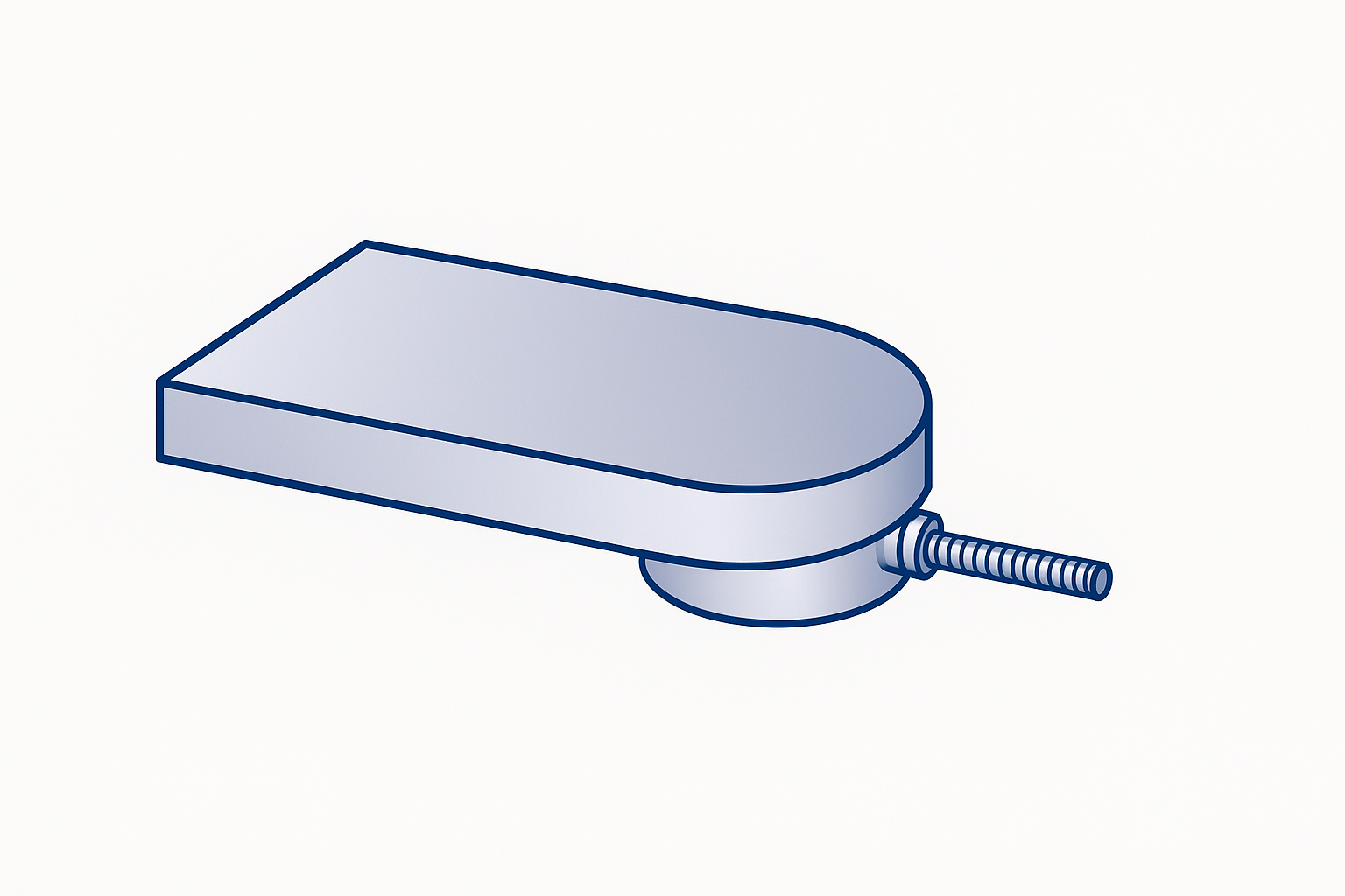 Flachkanal-Kaskaden-Endstück