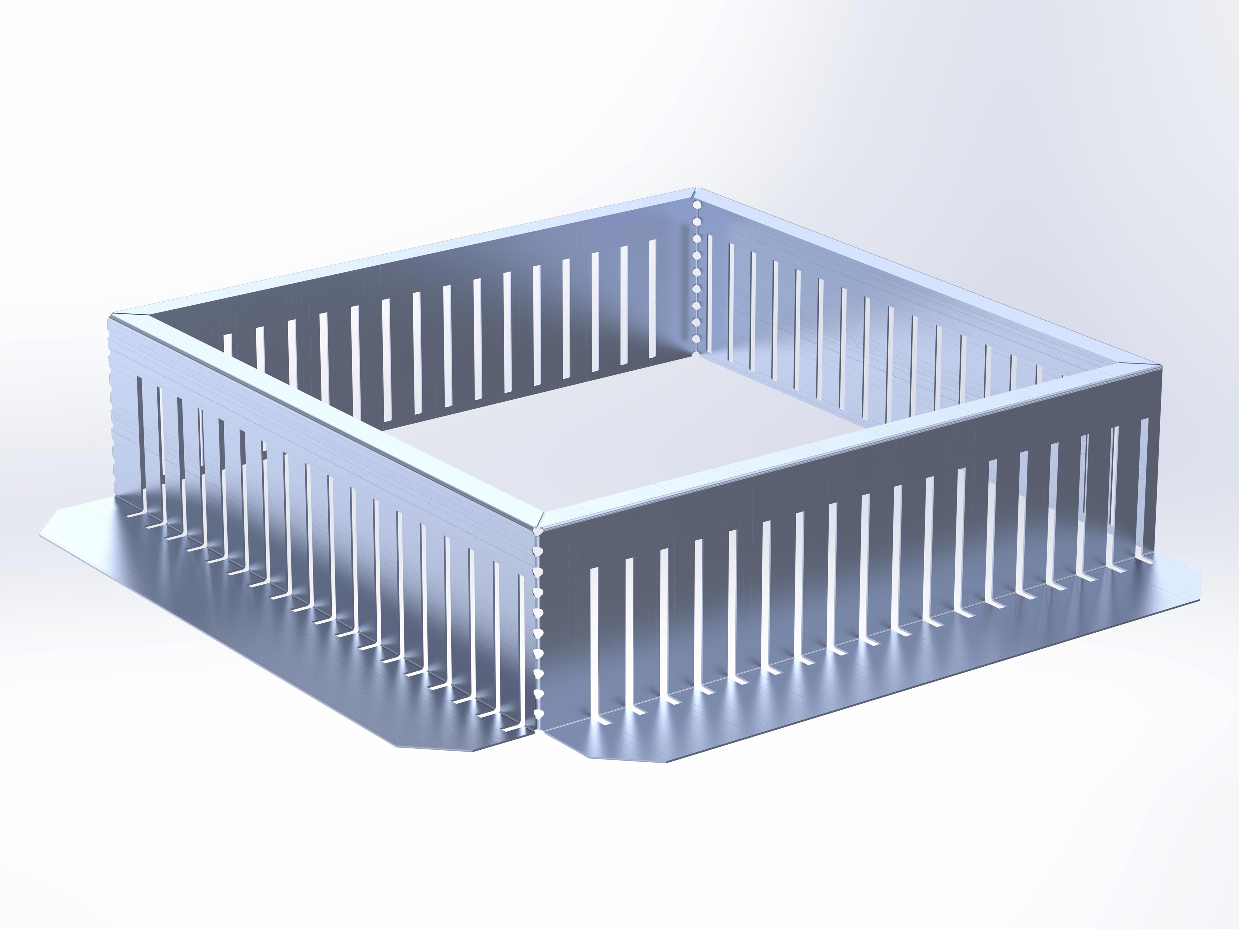 Gründach-/Kiesdachrahmen