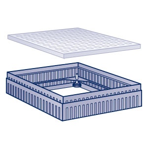 Revisionsschacht Grundele.