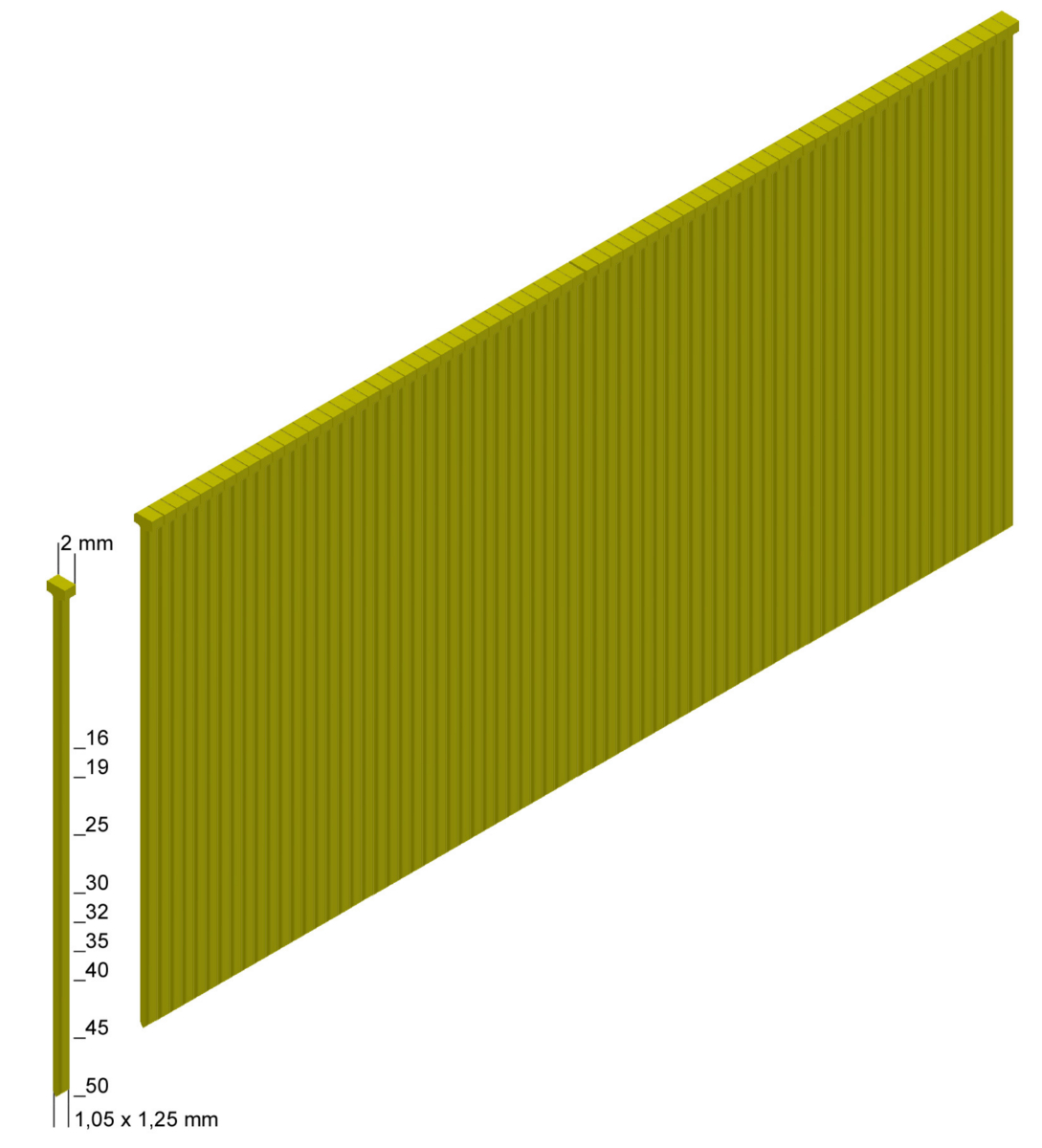 Stauchkopfnägel (Brads)