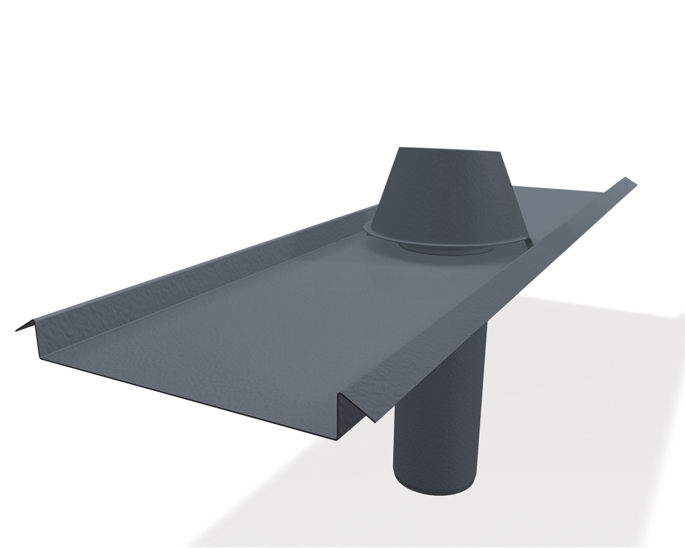 Entlüftungshaube f. HT-Rohr